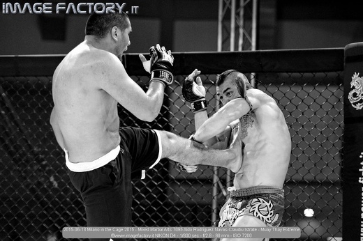 2015-06-13 Milano in the Cage 2015 - Mixed Martial Arts 7095 Aldo Rodriguez Navas-Claudiu Istrate - Muay Thay Extreme